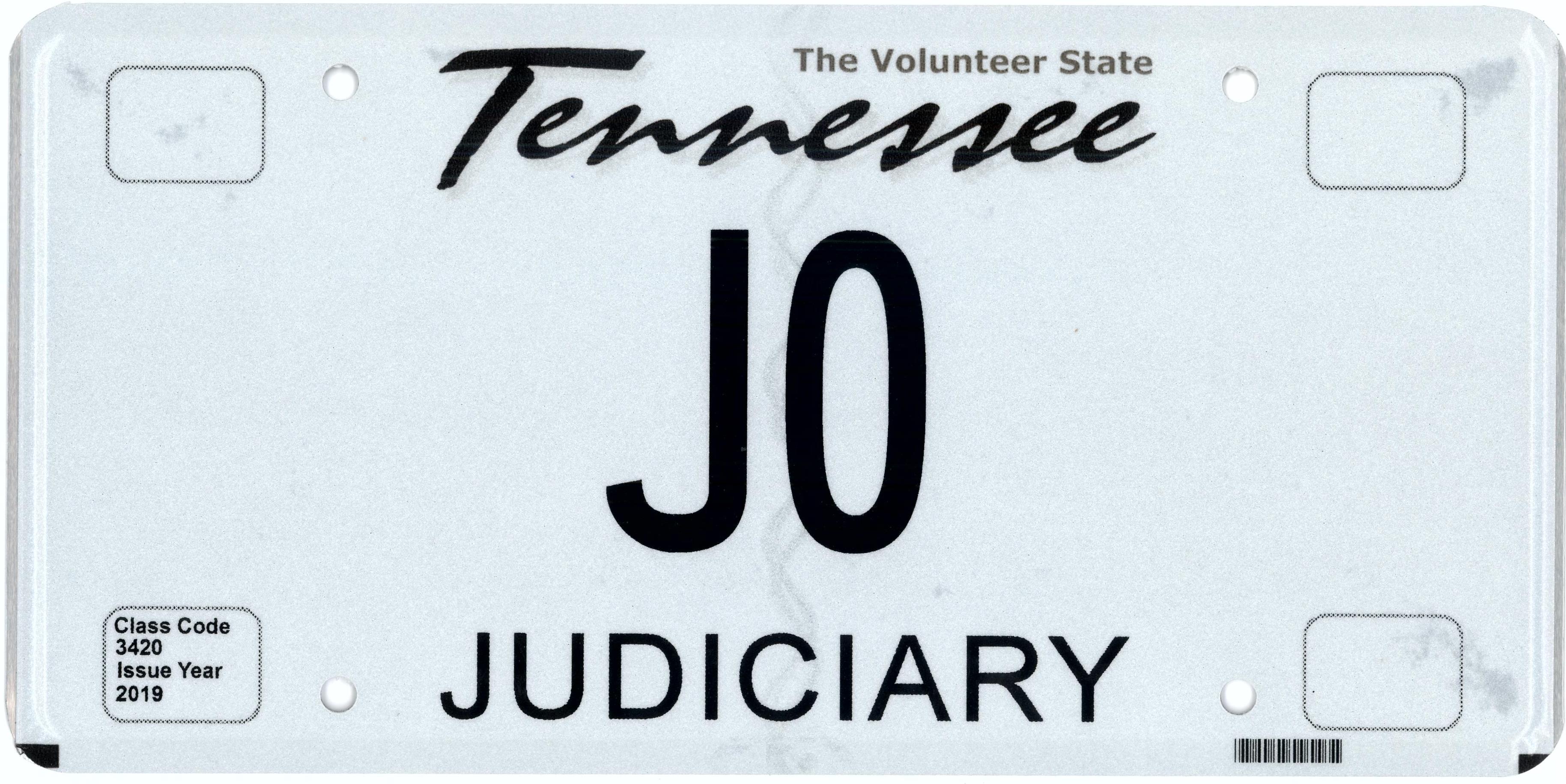 Special license plates for NY judges A-OK? •